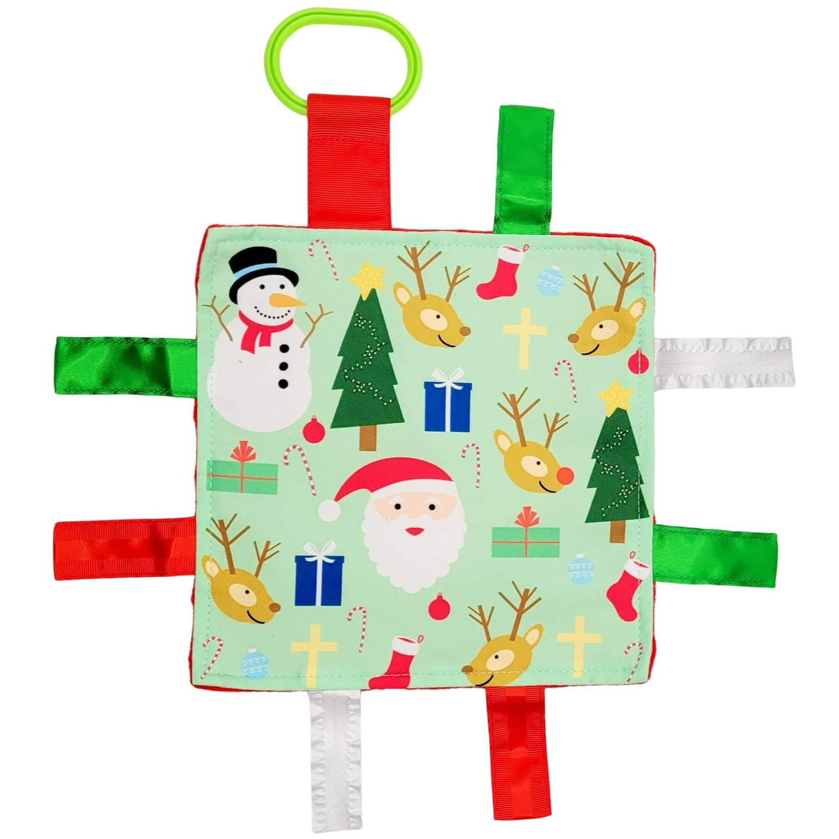 Christmas Crinkle Tag Square - HoneyBug 