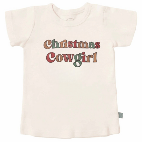 graphic tee | christmas cowgirl - HoneyBug 