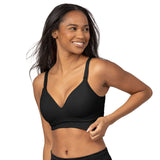 Signature Sublime® Contour Hands-Free Pumping & Nursing Bra | Black - HoneyBug 