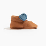 Corduroy Cowgirl Knotted Bow Baby Shoe - HoneyBug 