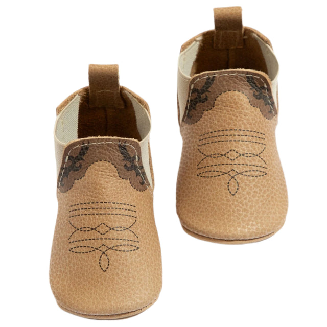 Cowboy Chelsea Boot Baby Shoe - HoneyBug 