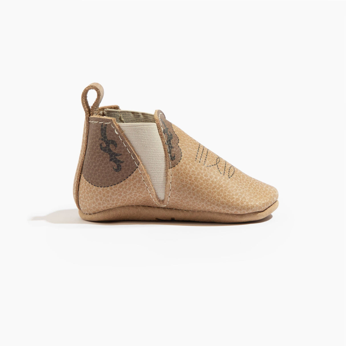 Cowboy Chelsea Boot Baby Shoe - HoneyBug 