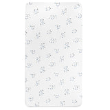 Crib Sheet - Blue Raindrops