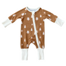 Long Sleeve Zip Romper - HoneyBug 