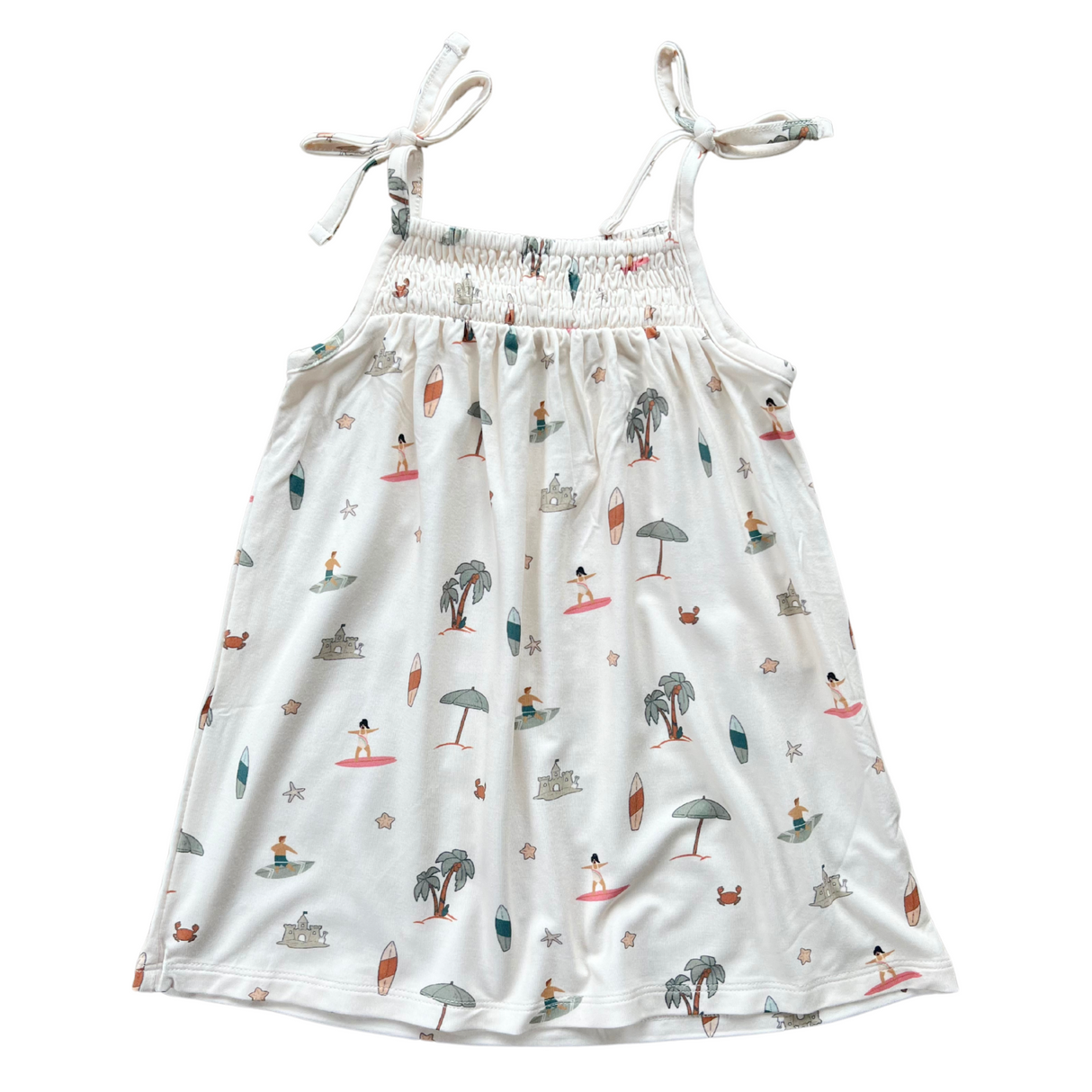 Smocked Summer Dress - HoneyBug 
