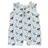Boy's Sleeveless Romper - HoneyBug 