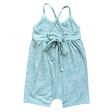 Girl's Tie-Back Romper - HoneyBug 