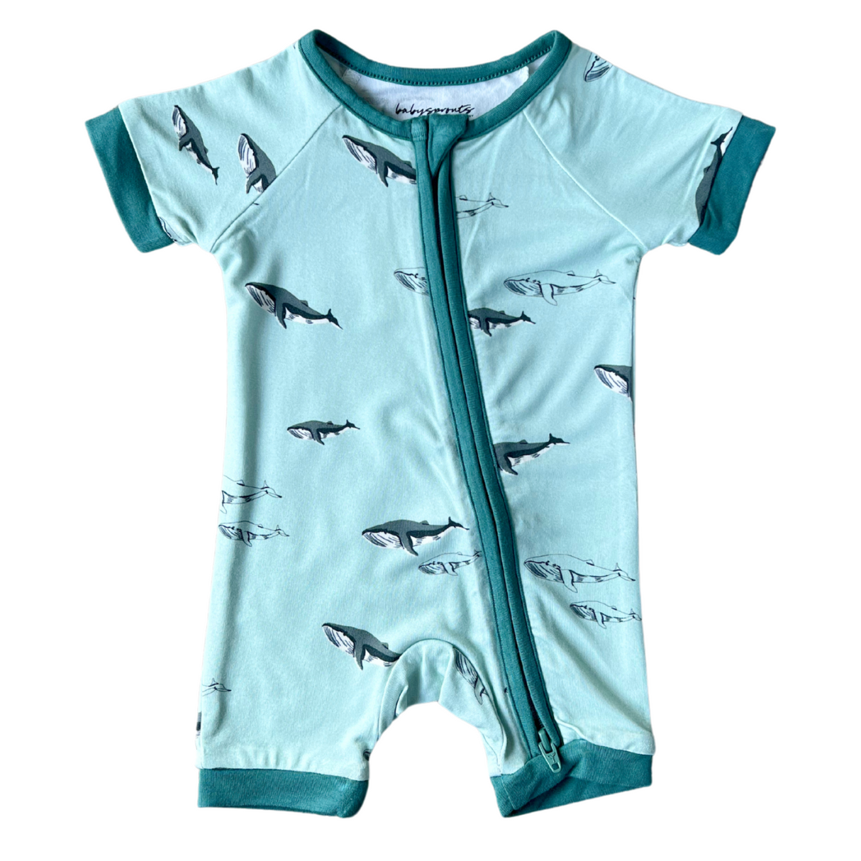 Summer Zip Romper - HoneyBug 