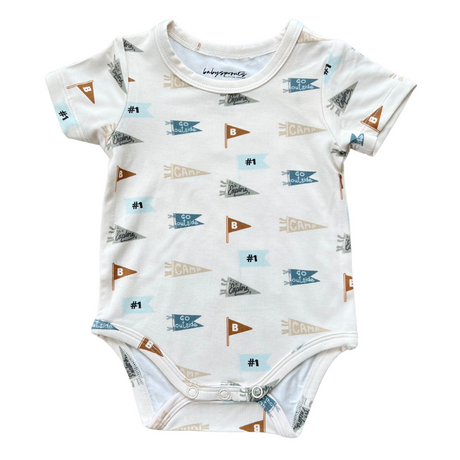 Baby Short Sleeve Bodysuit - HoneyBug 