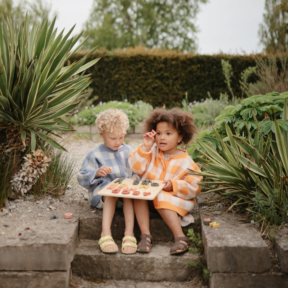 Wooden Alphabet Puzzle - HoneyBug 