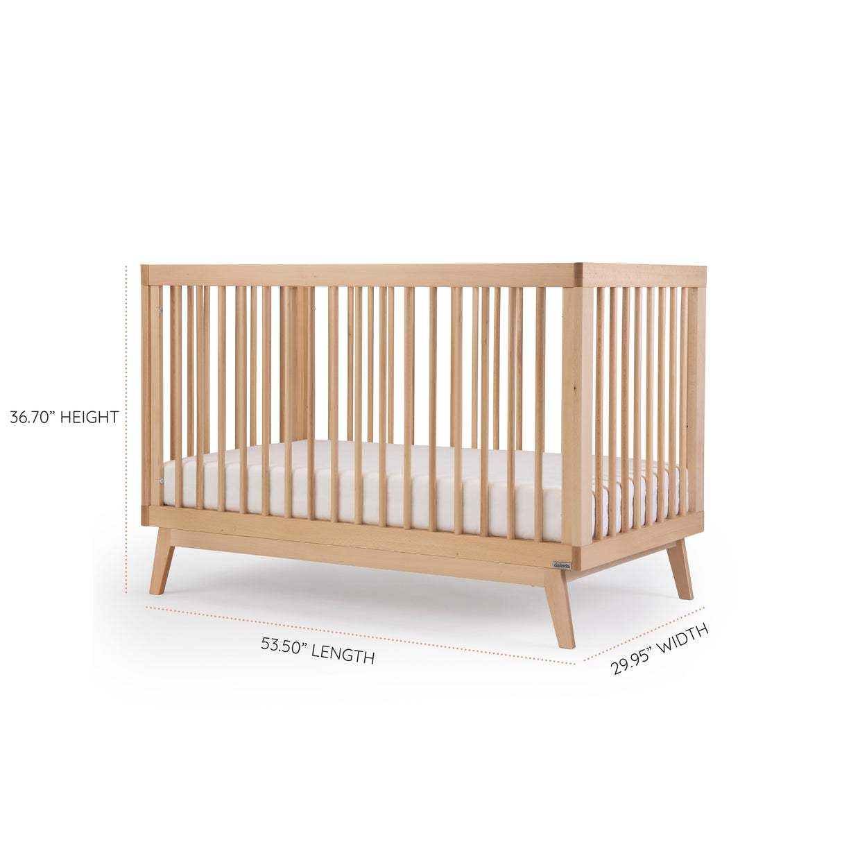 Soho 3-in-1 Convertible Crib - HoneyBug 