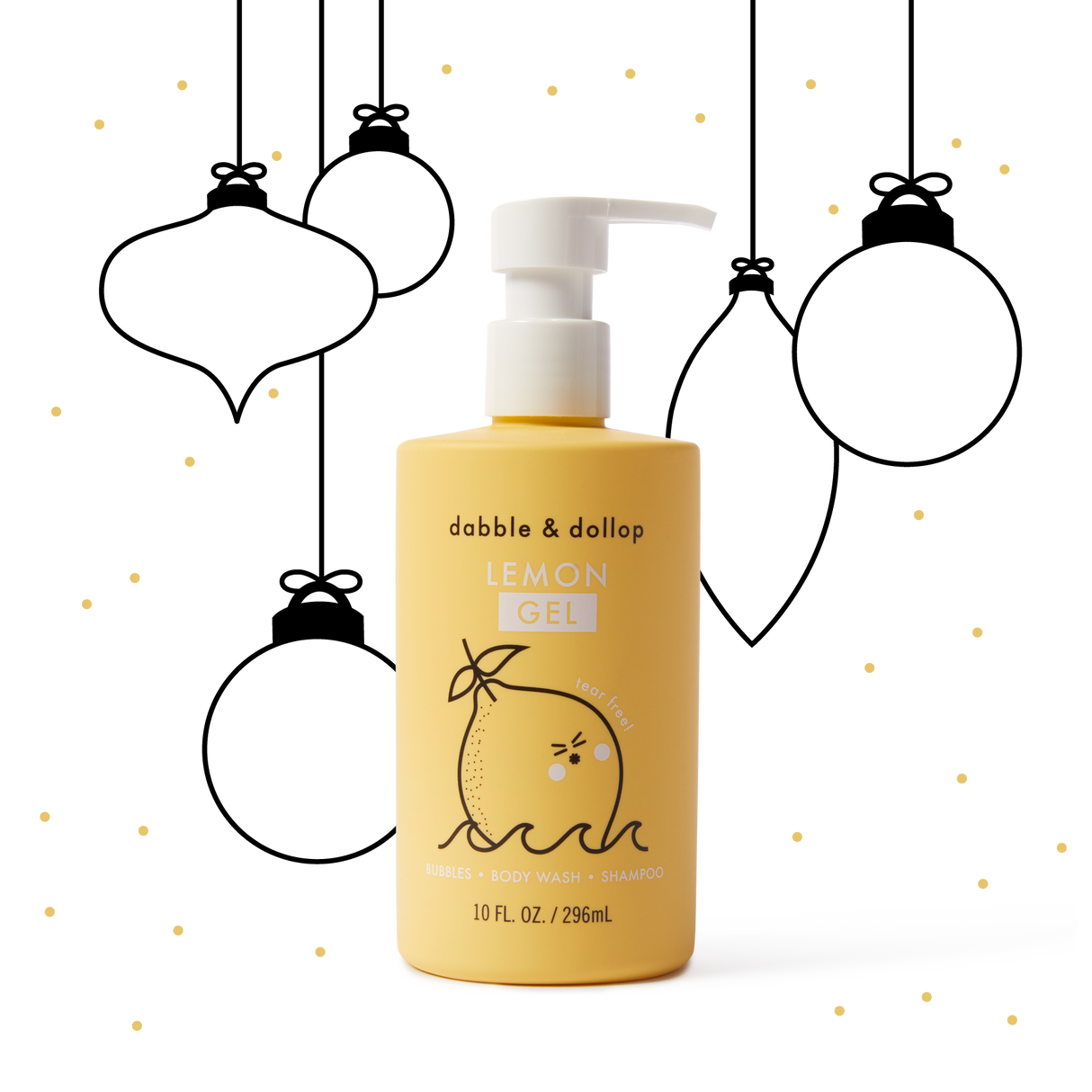 Tear-Free Lemon Shampoo & Body Wash - HoneyBug 