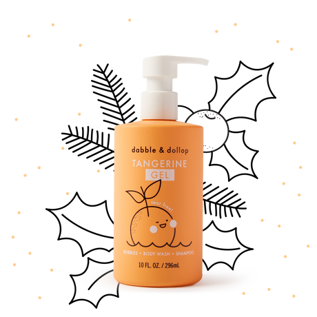 Tear-Free Tangerine Shampoo & Body Wash - HoneyBug 