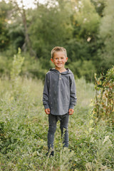 Lightning Bolt Hooded Set - HoneyBug 