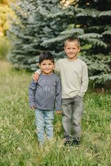 Explore Long Sleeve Cotton Tee - HoneyBug 