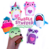 Bubble Stuffed Squishy Friends - Plush Wrapped Fidget Balls