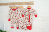 Teddy Bear Christmas | Nightgown - HoneyBug 