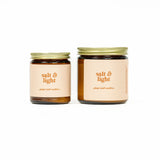 Salt + Light Candle - HoneyBug 
