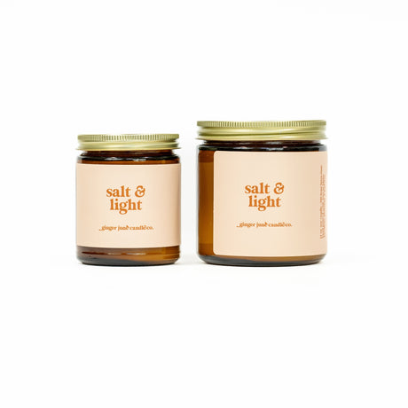 Salt + Light Candle - HoneyBug 