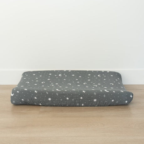 Night Sky Muslin Changing Pad Cover - HoneyBug 
