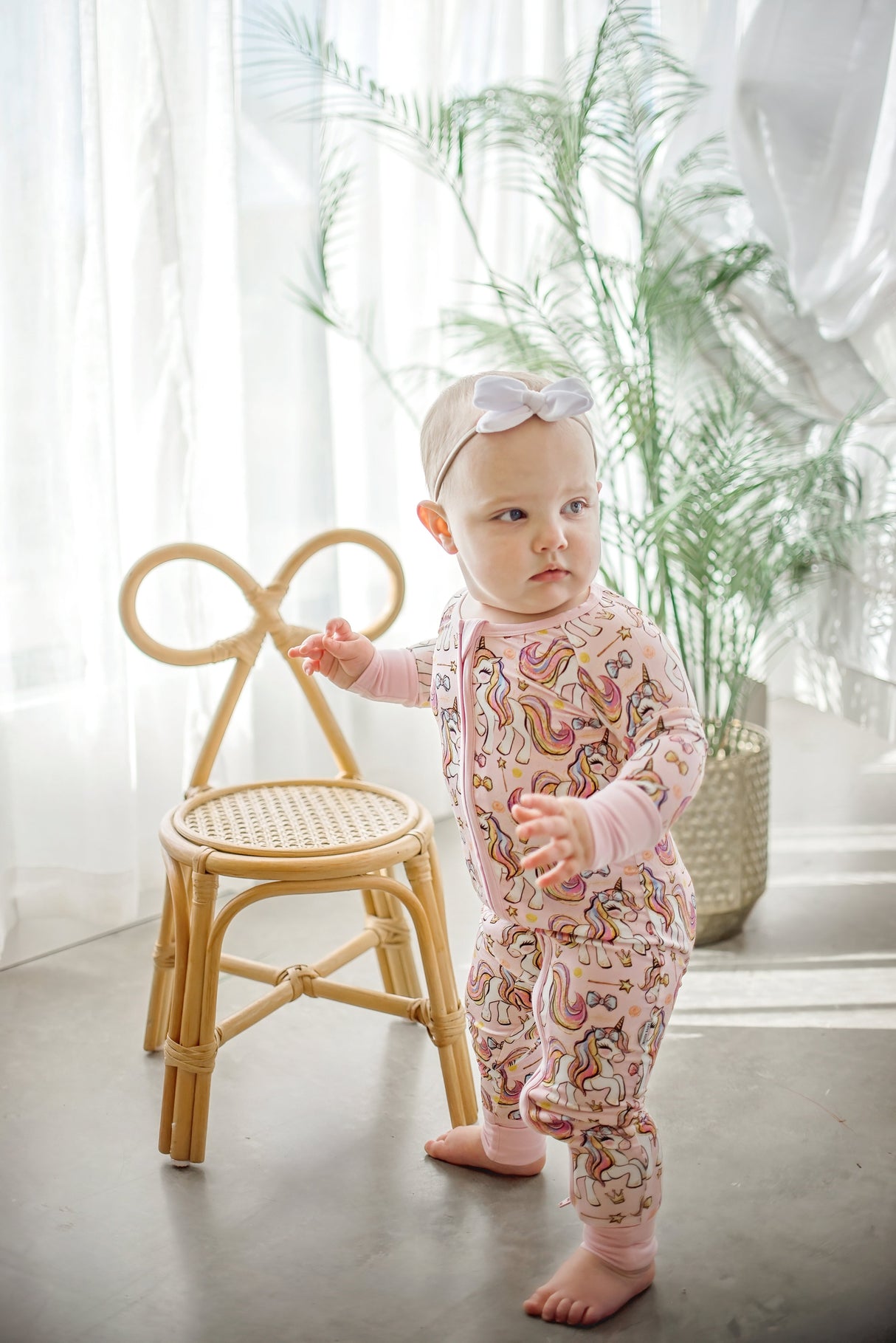 Pink Unicorn Zippy - HoneyBug 