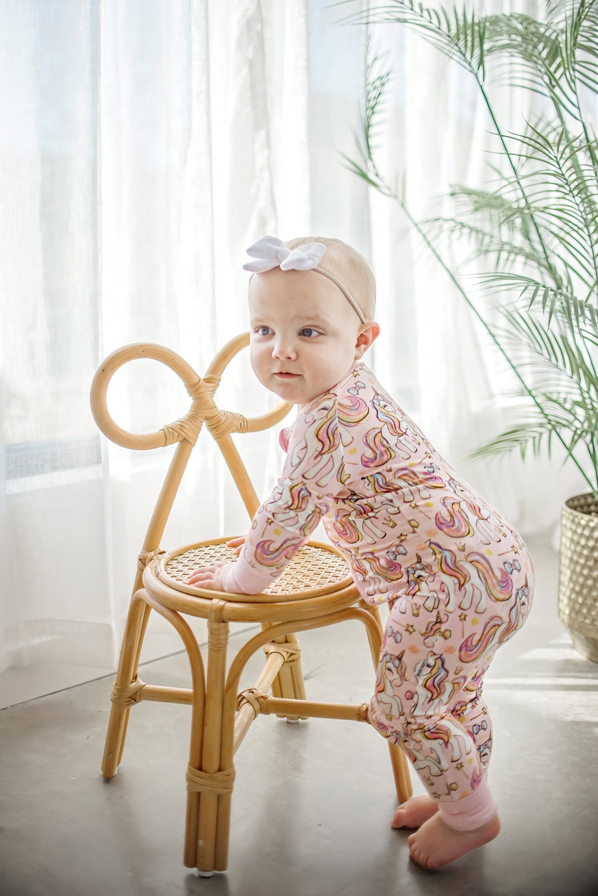 Pink Unicorn Zippy - HoneyBug 