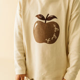 Organic Long Sleeve Tee & Pant Set - Apple Of My Eye