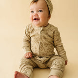 Organic Headwrap - Vintage Bloom - HoneyBug 