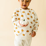 Organic Fleece Sweatshirt - Pumpkin