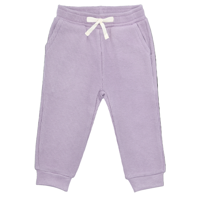 Waffle Joggers - Lavender - HoneyBug 