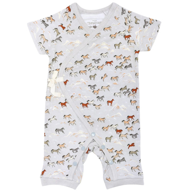 Bamboo Kimono - Wild Horses - HoneyBug 