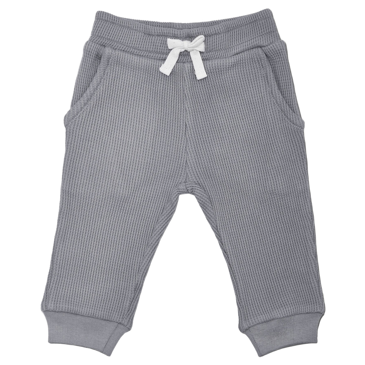 Waffle Joggers - Smoke - HoneyBug 