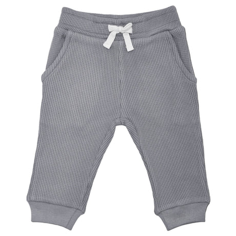 Waffle Joggers - Smoke - HoneyBug 