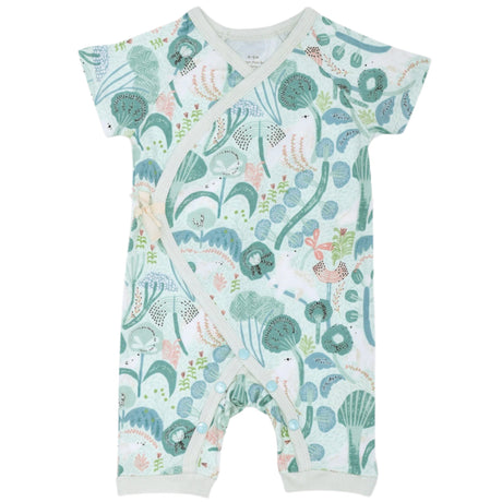Bamboo Blend Kimono - Minty Bear Bloom - HoneyBug 