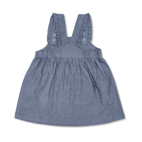Overall Dress - Chambray - HoneyBug 