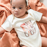 graphic bodysuit | spice spice baby - HoneyBug 