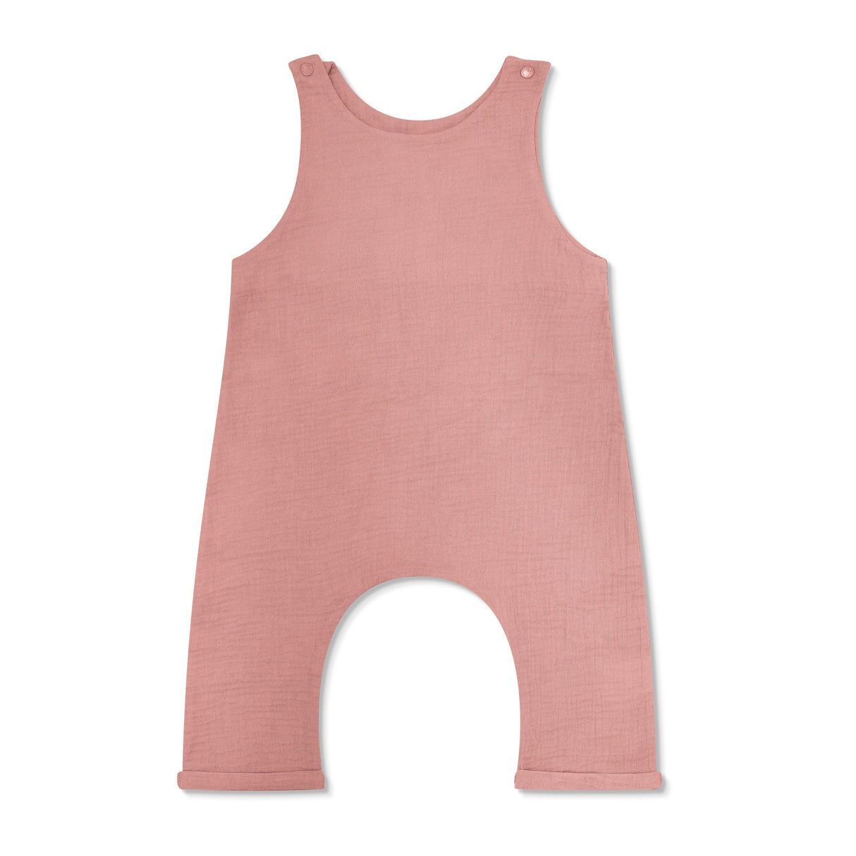 Muslin Jumpsuit - Terra Cotta - HoneyBug 