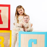 Dino ABC Bamboo Convertible Footie - HoneyBug 