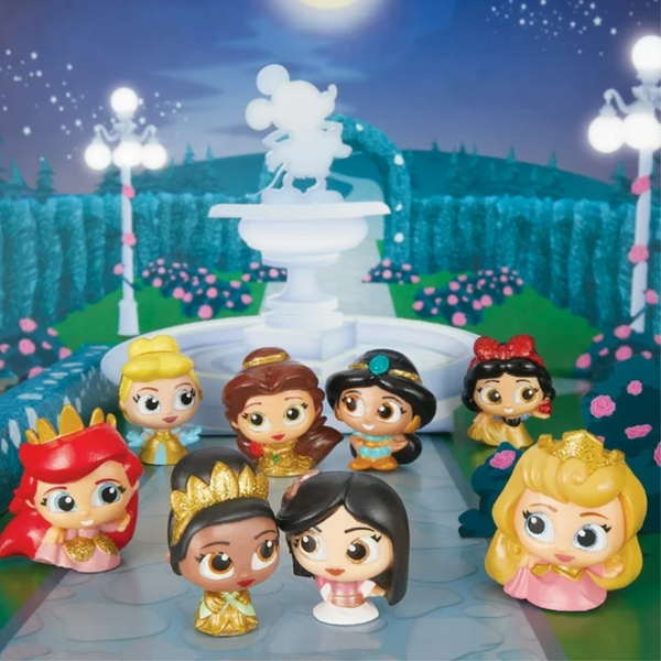 Disney Doorables Glitter and Gold Princess Collection Peek - HoneyBug 