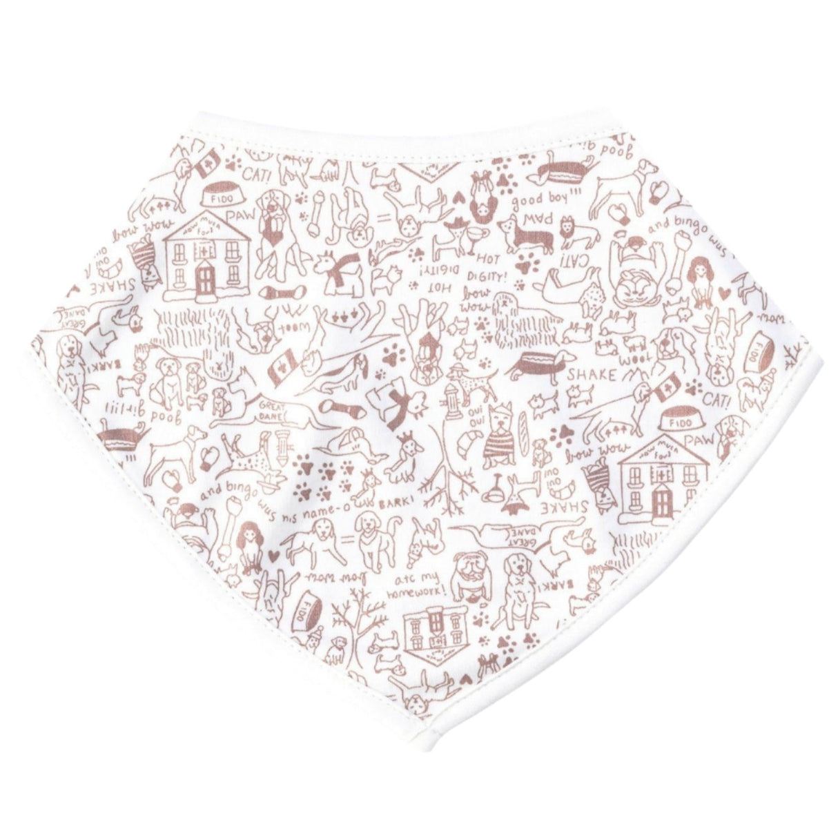 Good Dog Bandana Baby Bib