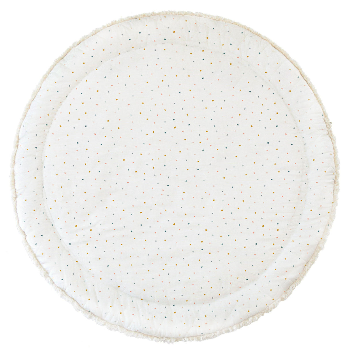 Organic Cotton Quilted Play Mat - Dotty