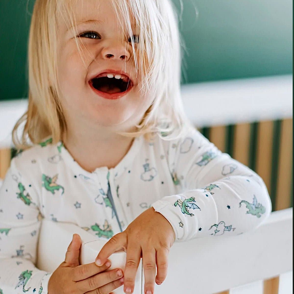 Dragon Bamboo Convertible Footie - HoneyBug 