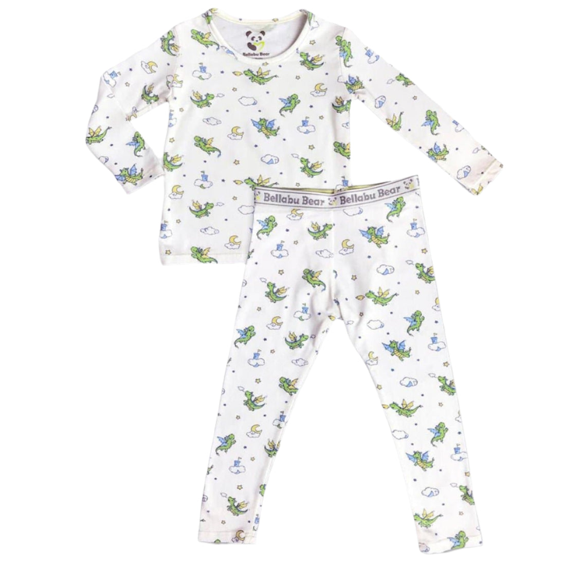 Dragon Bamboo Kids Pajamas - HoneyBug 