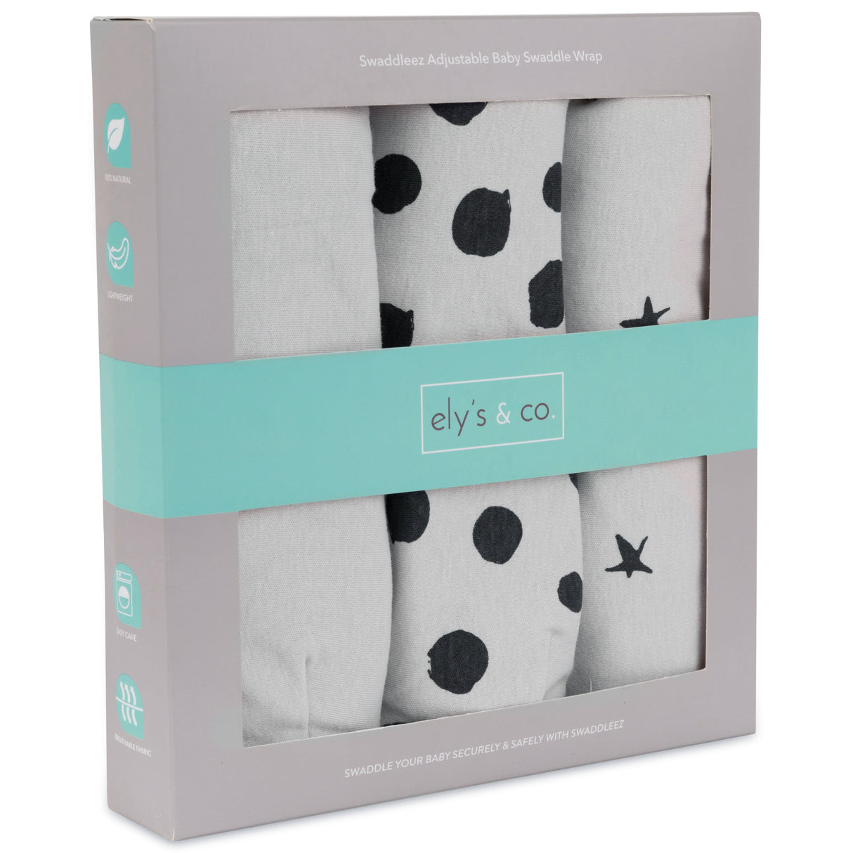 Adjustable Swaddle Blanket | 3 Pack - HoneyBug 