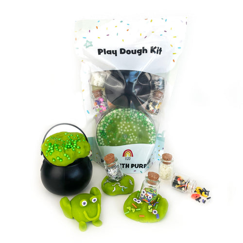 Poison Apple Sensory Play Dough Kit - HoneyBug 