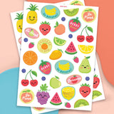 Fruity Tuity Tats - 54 Foil Temporary Tattoos