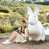 Bunny Workshop French Terry Girls' Daywear Long Sleeve Dress - HoneyBug 