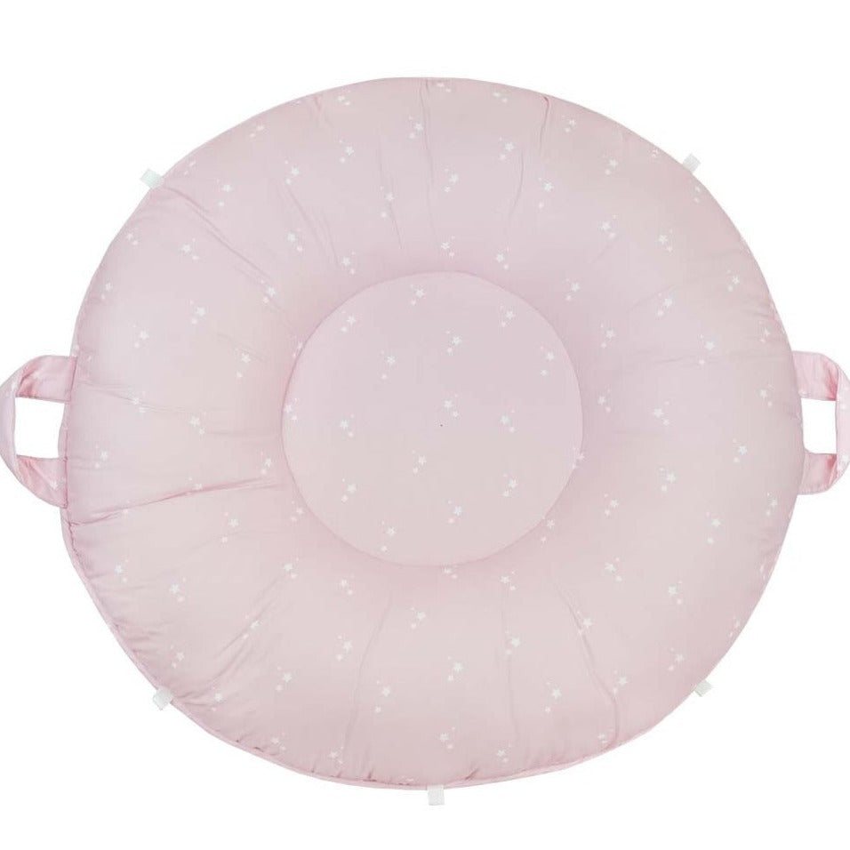 Estelle Pink Floor Cushion - HoneyBug 