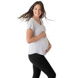 Everyday Nursing & Maternity T-shirt | Grey Heather - HoneyBug 