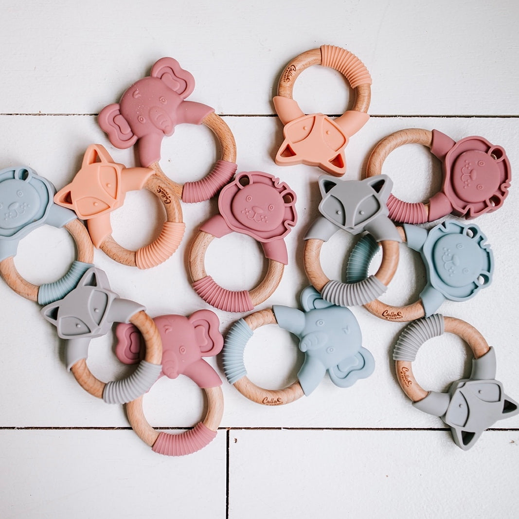 Lion Silicone Teether